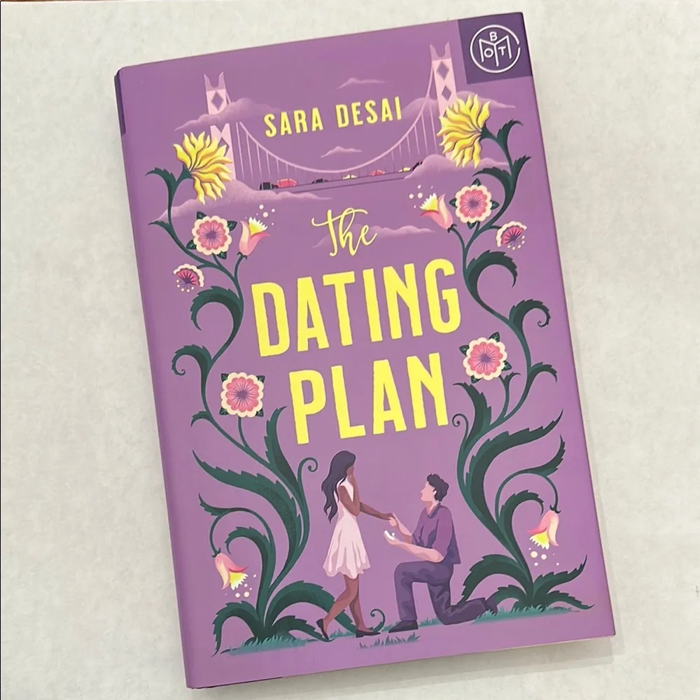 The Dating Plan by Sara Desai BOTM Hardcover Book
